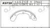 ASIMCO K9728 Brake Shoe Set